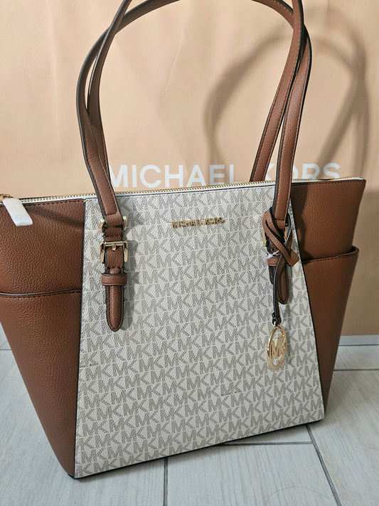 Charlotte large logo tote bag