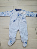 Tutina Pastello 6 mesi blu