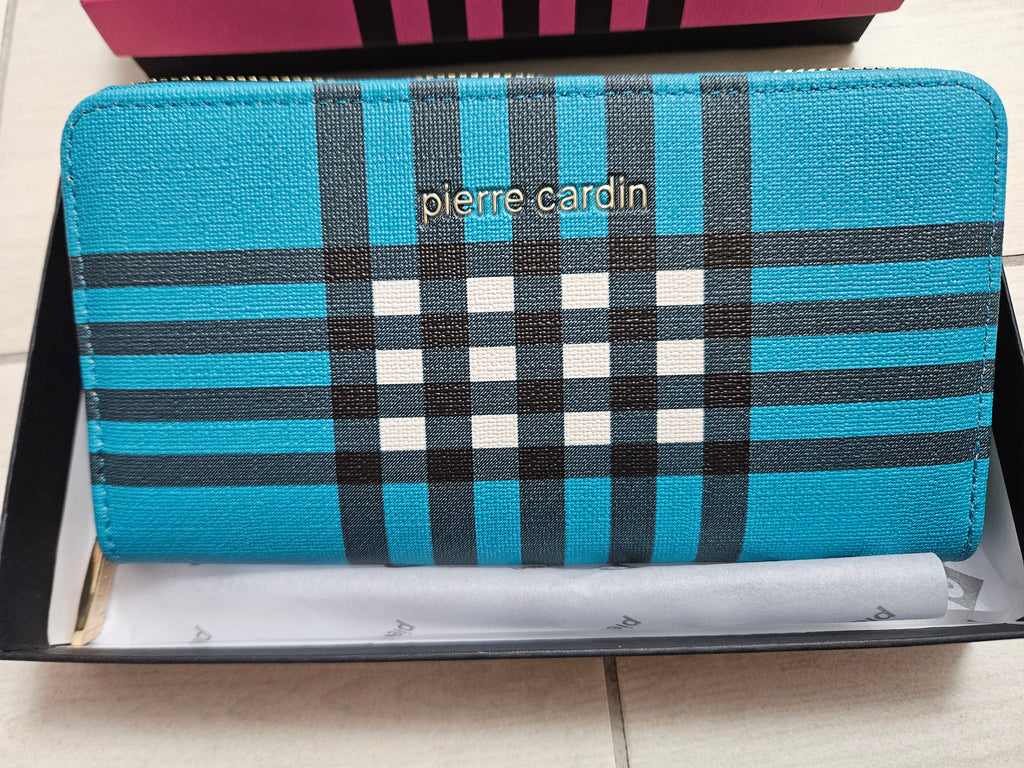 Portafoglio Pierre Cardin blu