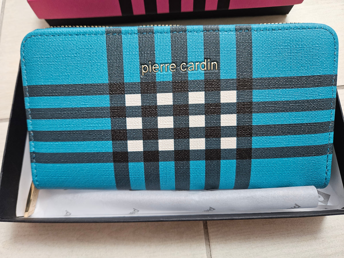 Portafoglio Pierre Cardin blu