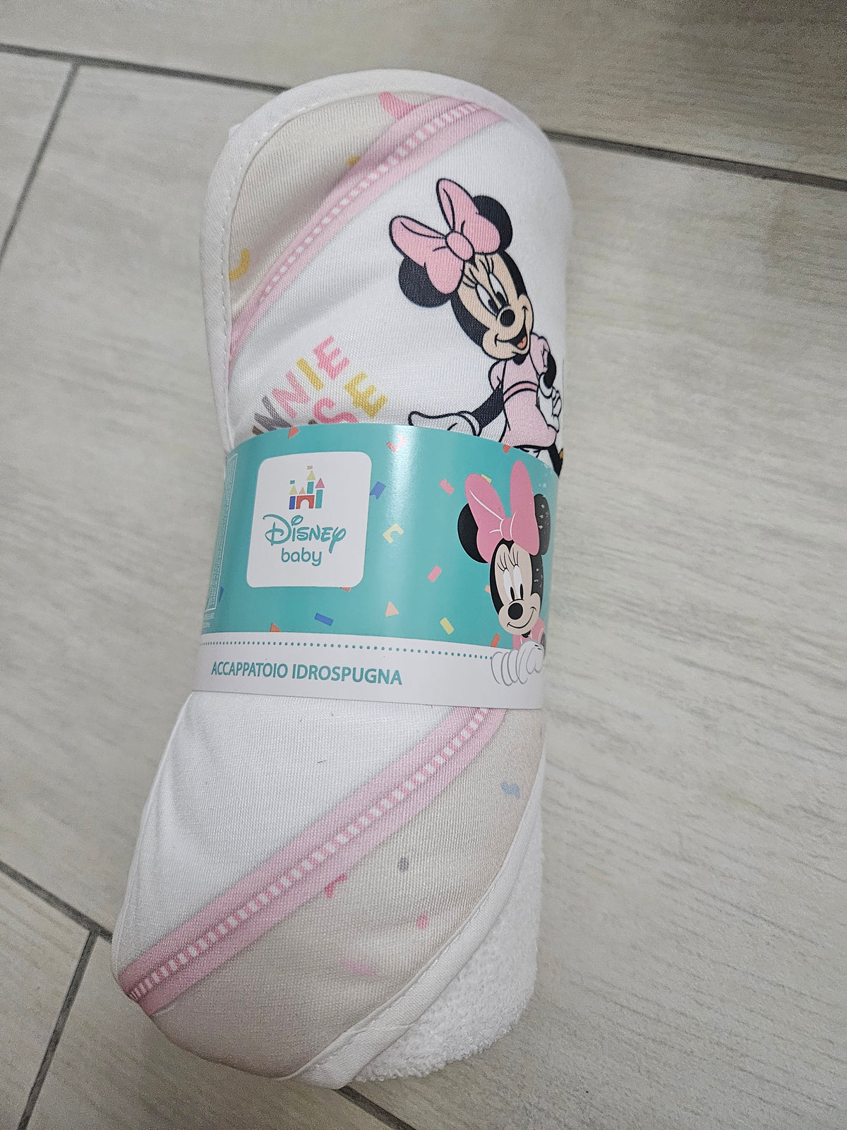 Accappatoio/triangolo Minnie