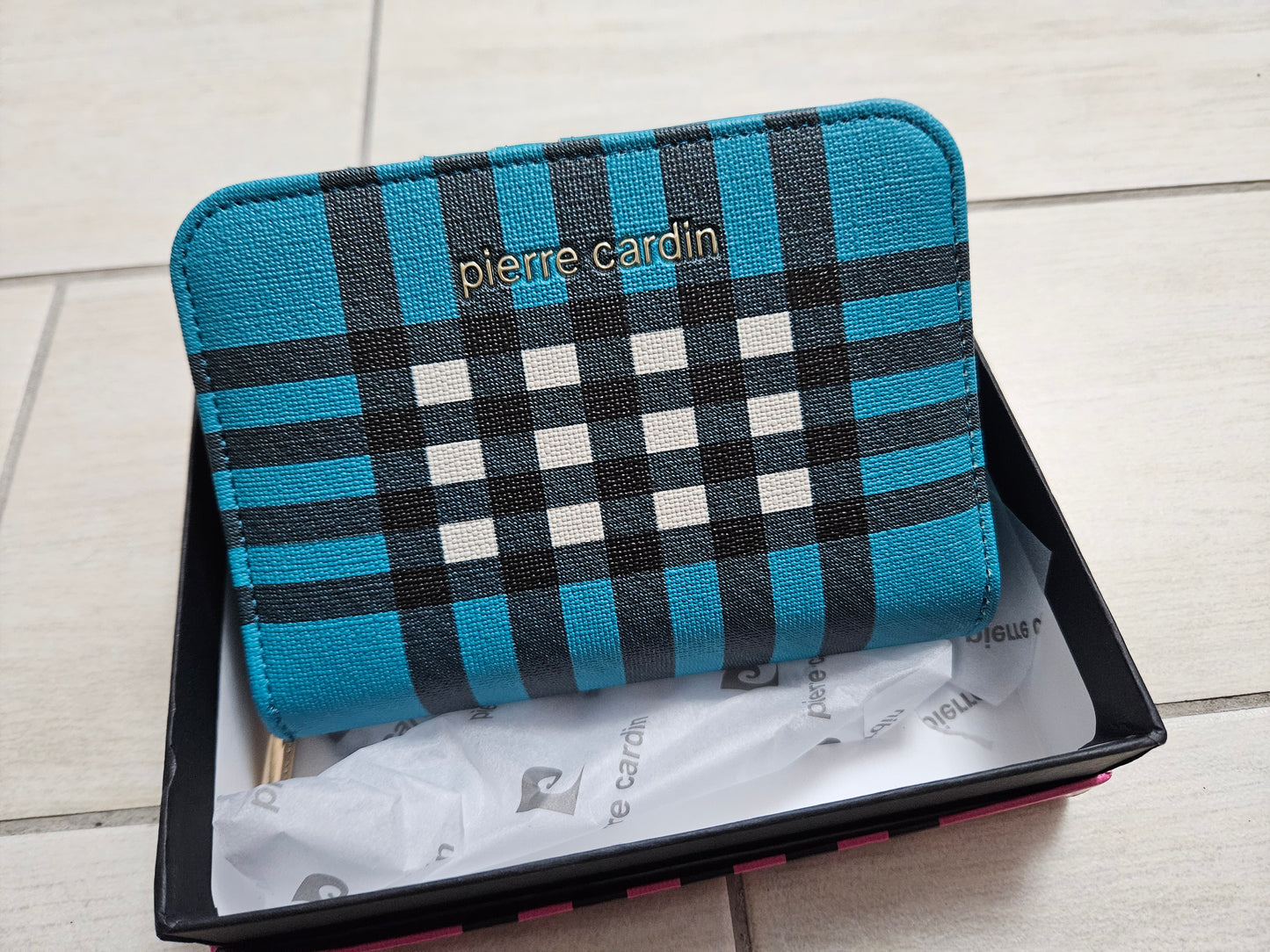 Borsellino Pierre Cardin blu