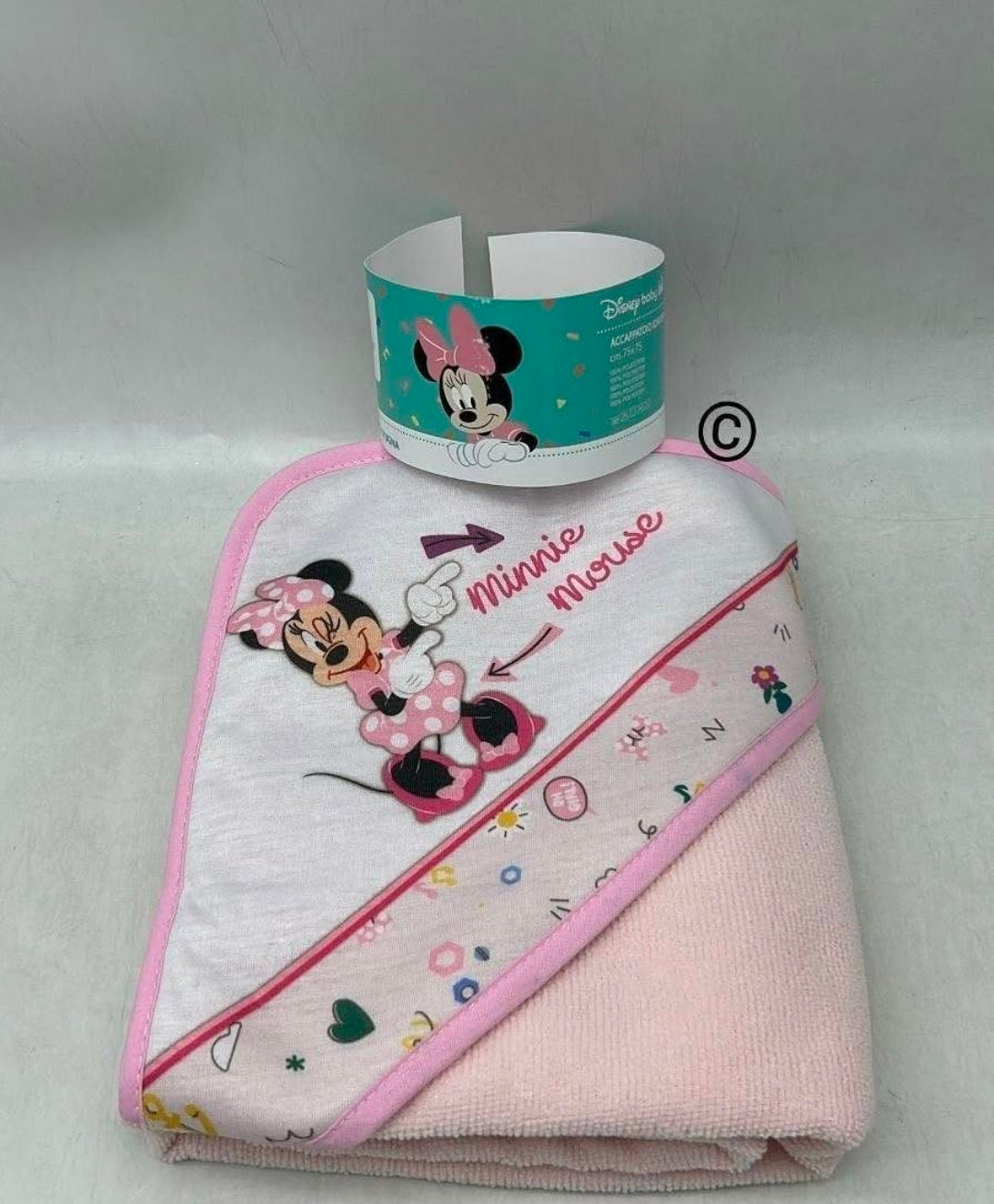 Accappatoio/triangolo Minnie