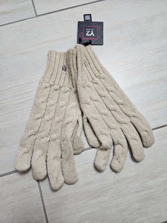 Ynot? Guanti in maglia GTR002 tan