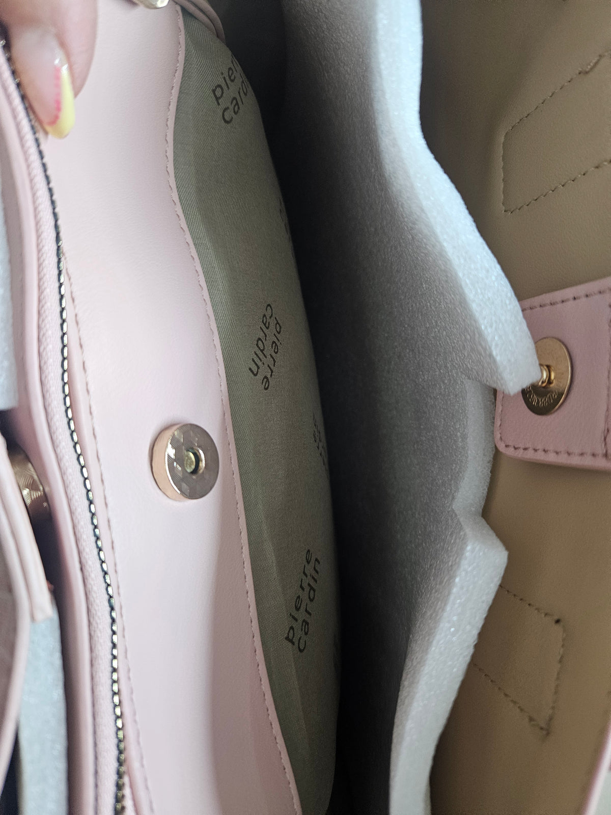 Borsa a mano rosa