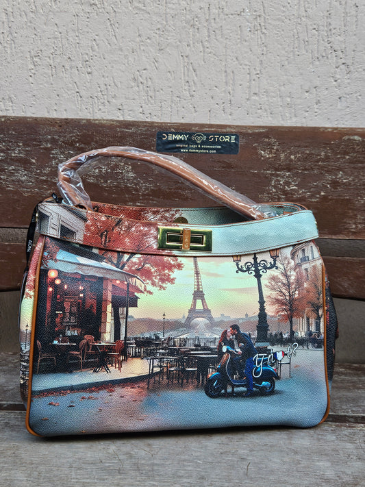 Ynot? Borsa tote Kisses from Paris YES645