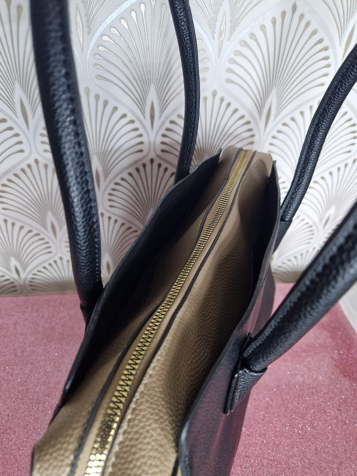 Borsa a mano nera