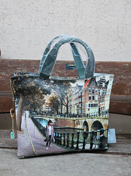 Ynot? Borsa tote Amsterdam bridge YES709