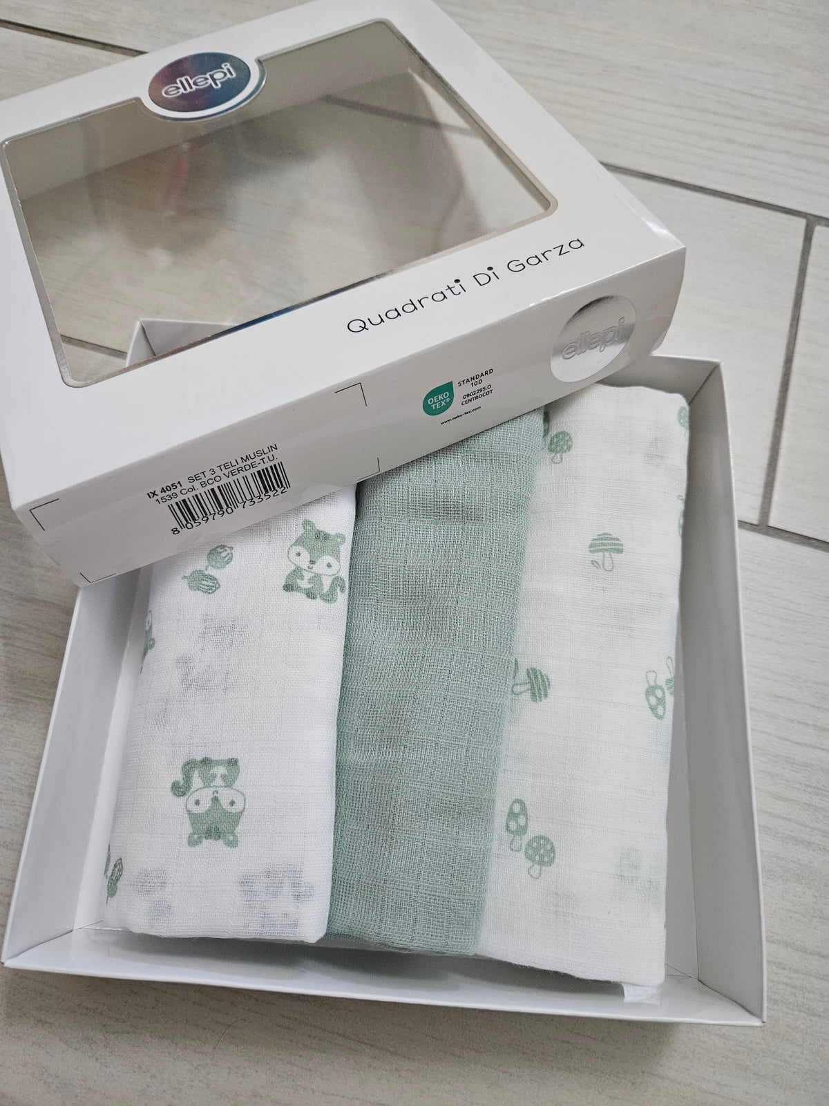 Quadrati Ellepi verde