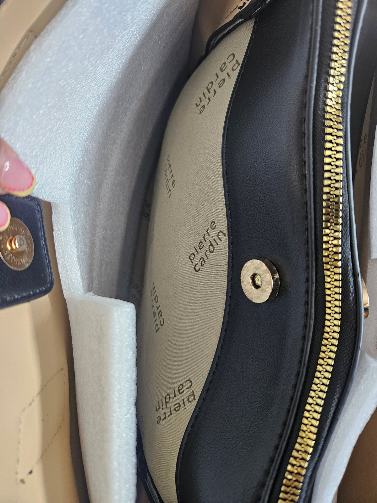 Borsa a mano bianca