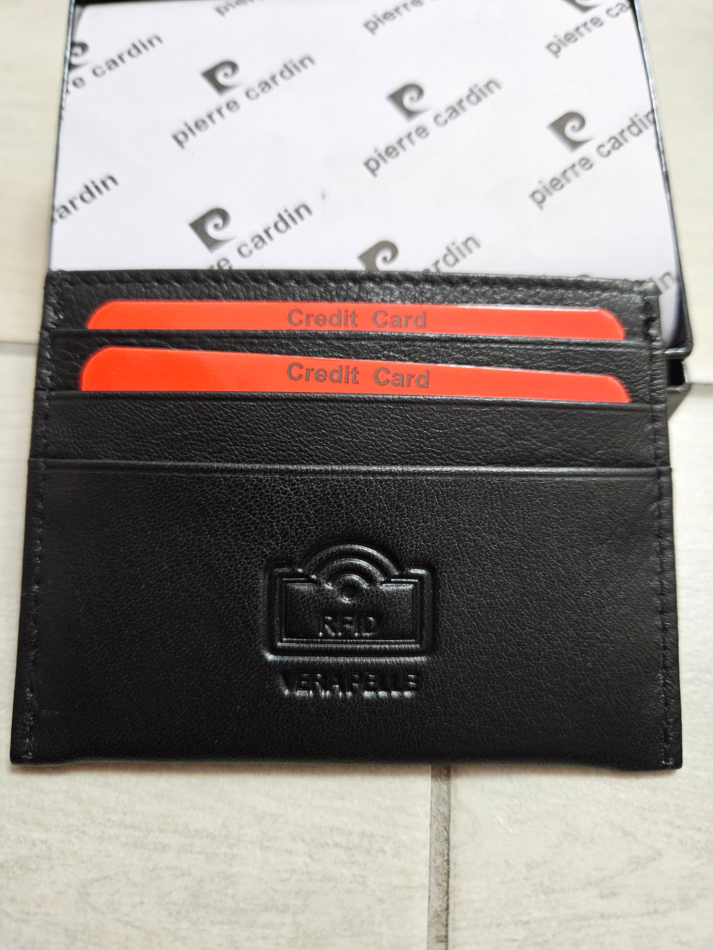 Portacarte Pierre Cardin nero