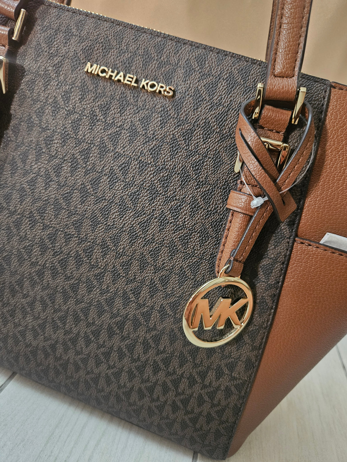 Charlotte Large Tote Bag brown