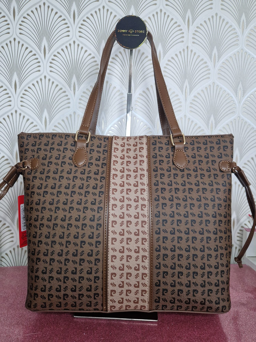 Borsa a spalla marrone