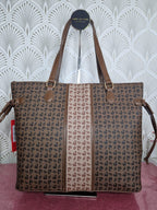Borsa a spalla marrone