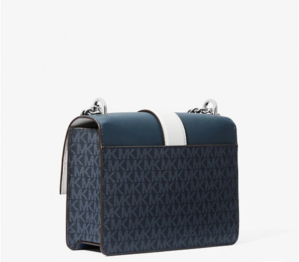 Tracolla Greenwich blu