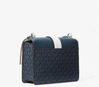 Tracolla Greenwich blu
