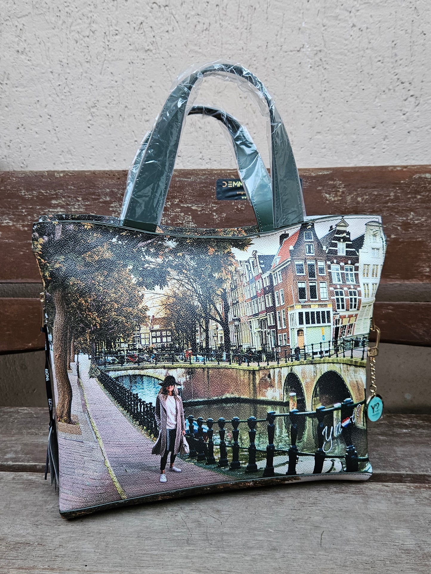 Ynot? Borsa tote Amsterdam bridge YES709