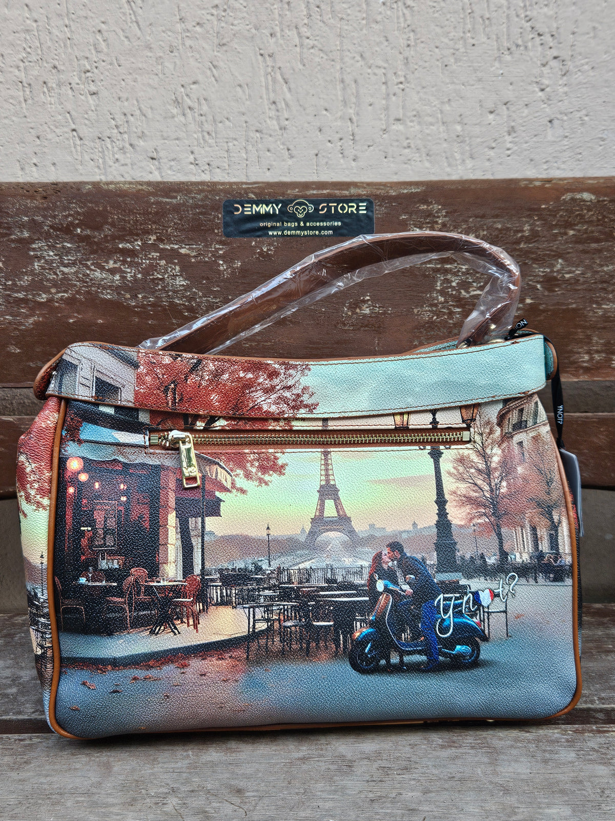 Ynot? Borsa tote Kisses from Paris YES645