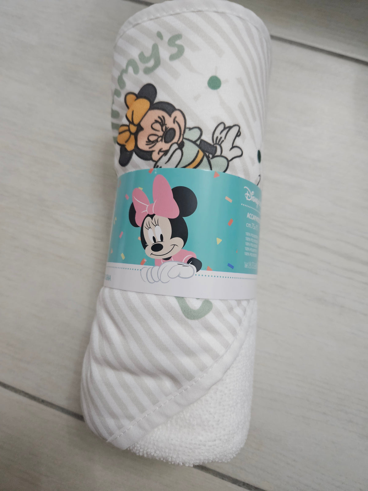 Accappatoio/triangolo Minnie