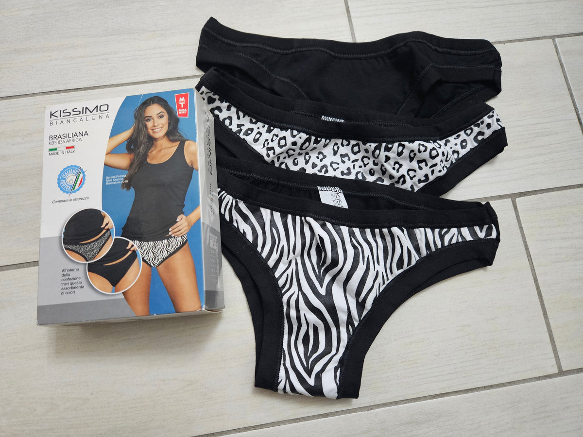 Set 3 slip Kissimo biancaluna