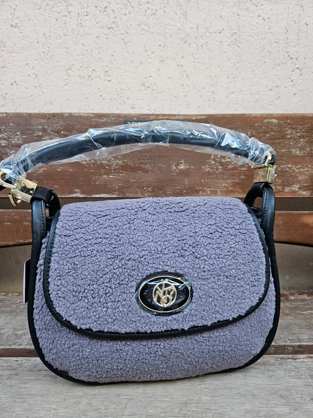 Ynot? Flap bag DEA005 smoke