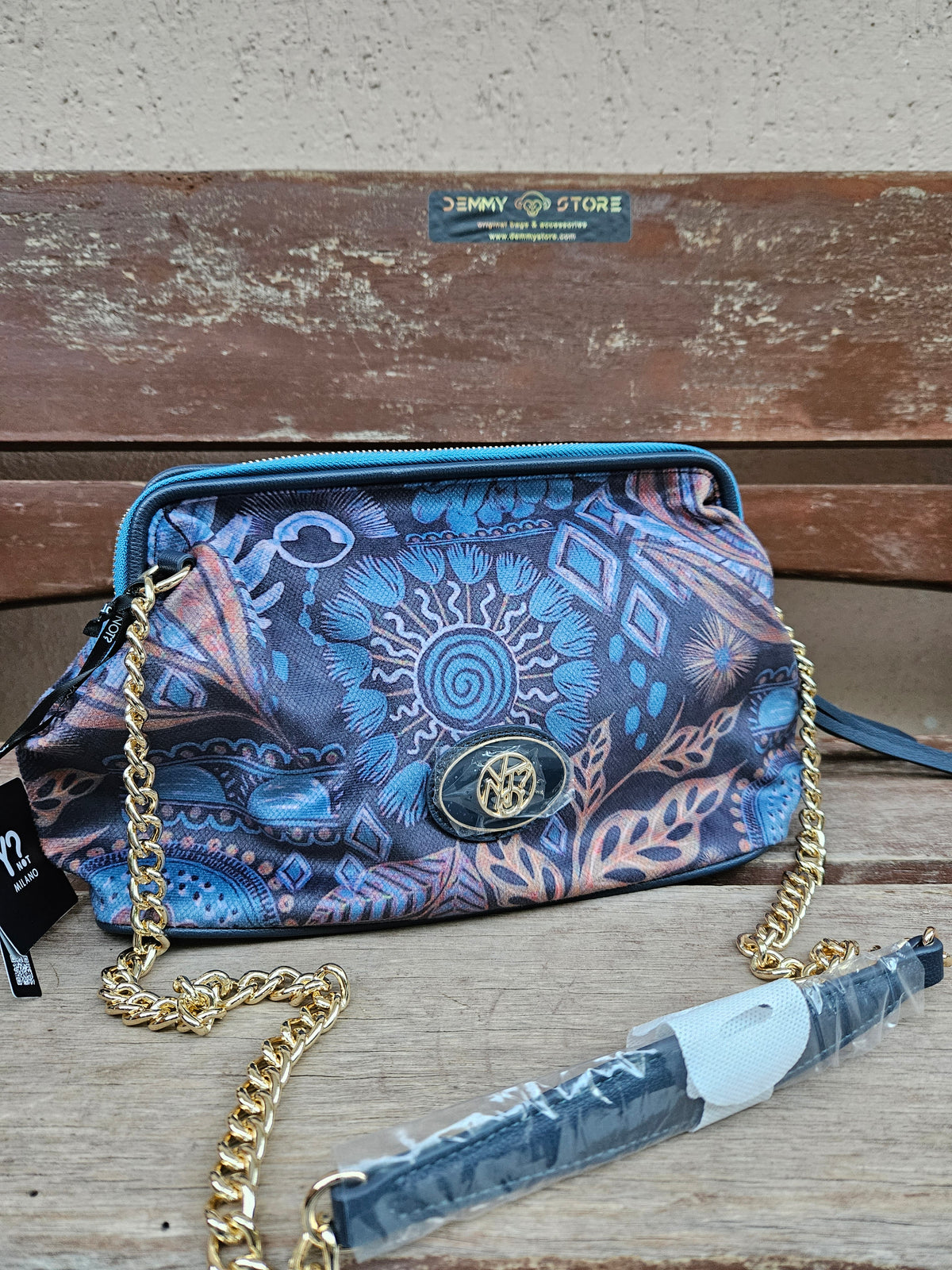Ynot? Clutch bag IND004 deep