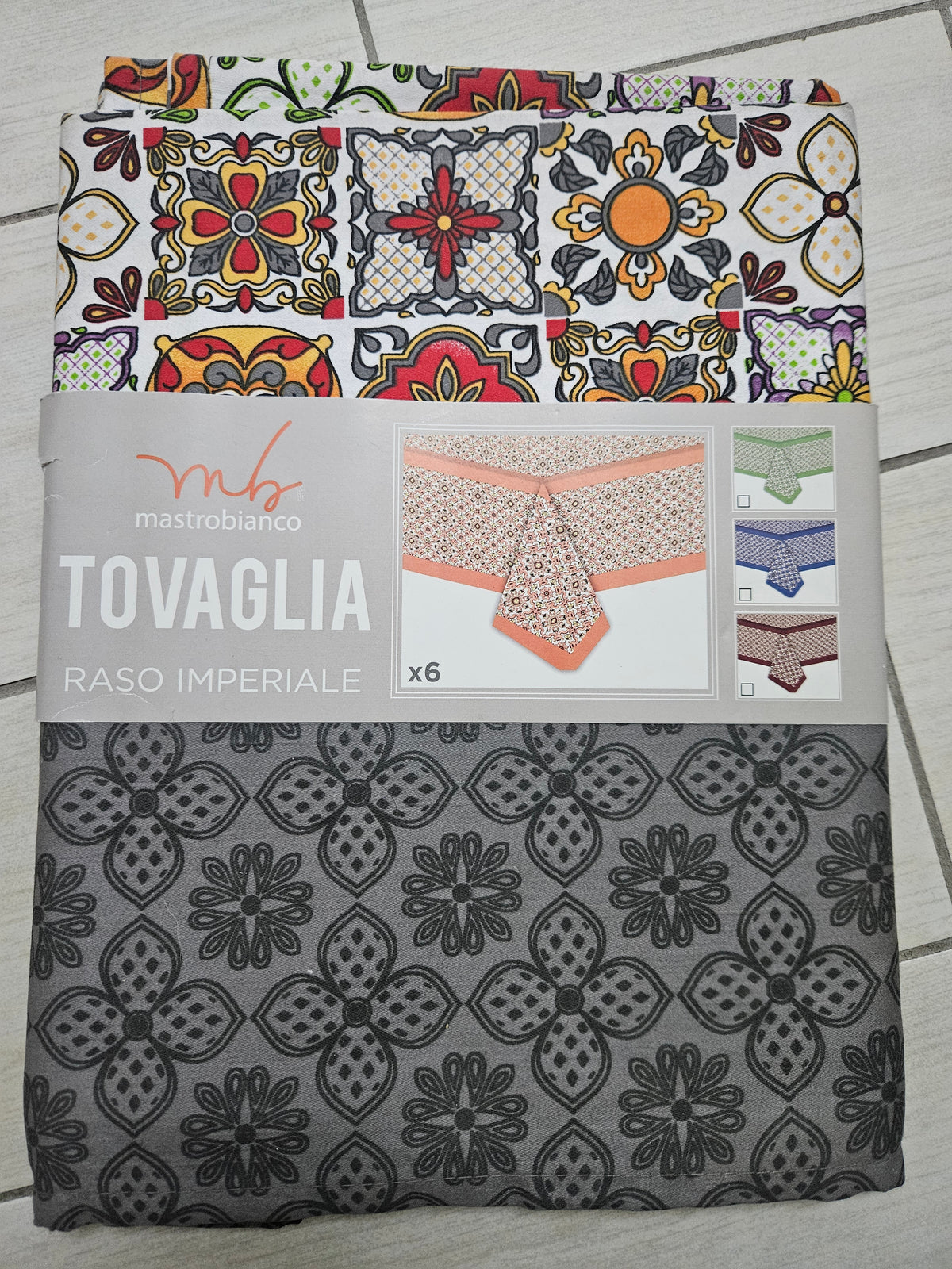 Tovaglia raso 6 posti