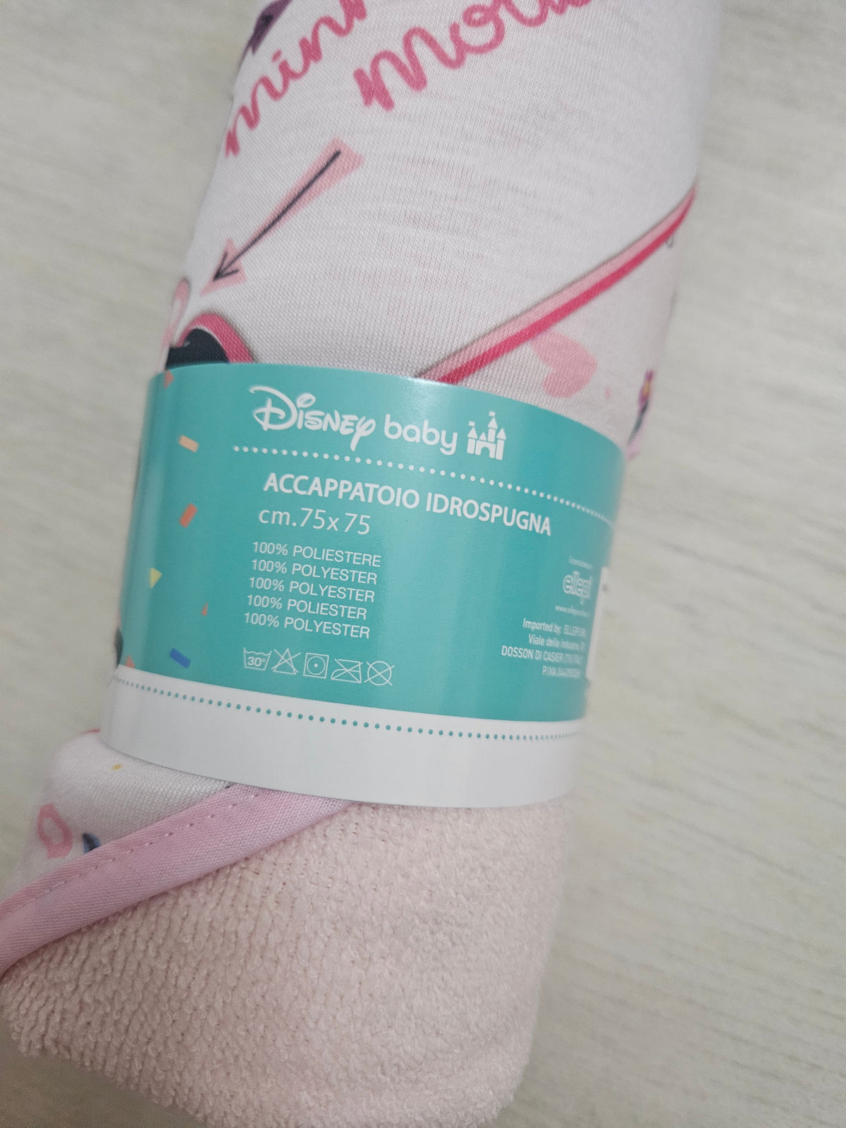 Accappatoio/triangolo Minnie