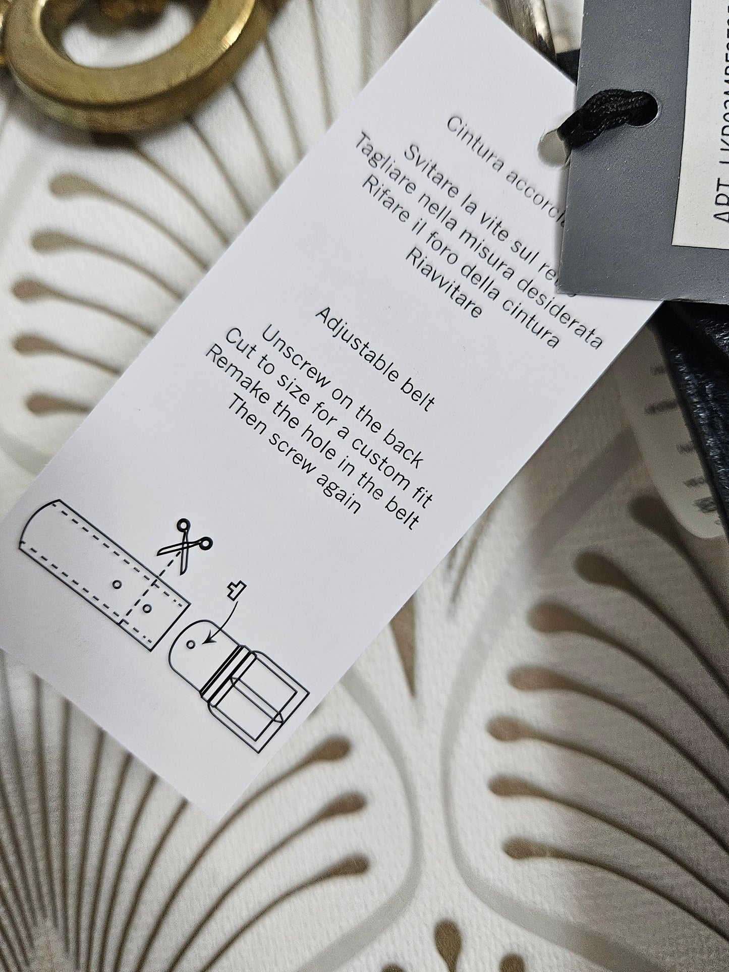 Cintura Lumberjack blu