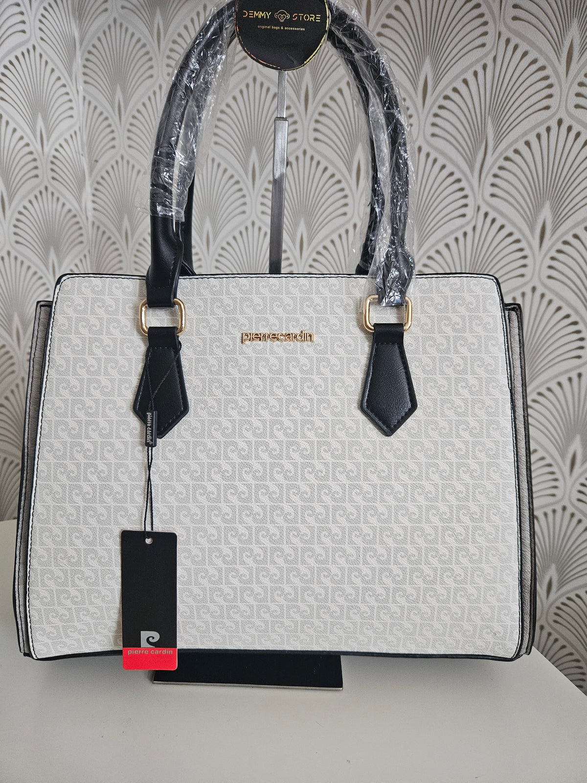 Borsa a spalla bianca