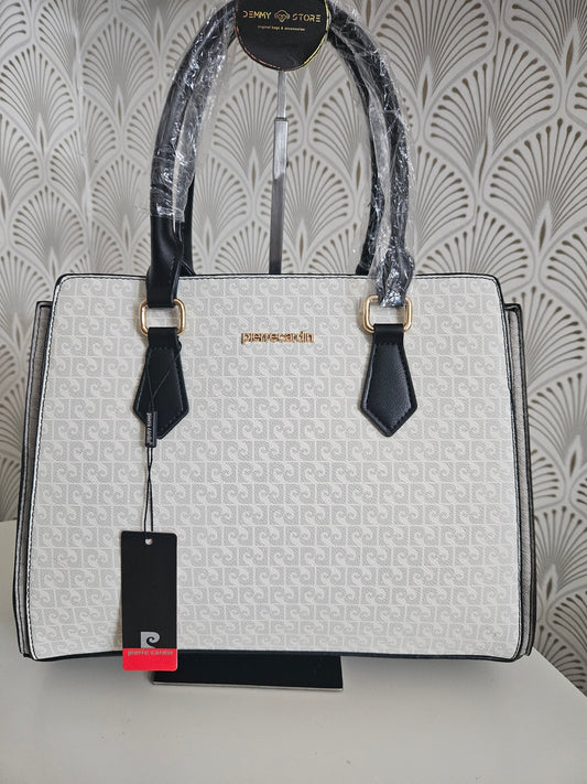 Borsa a spalla bianca