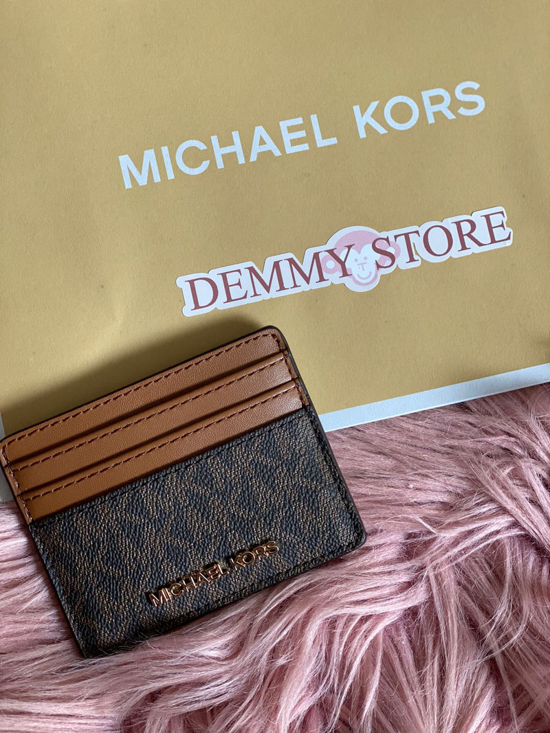 Portacarte Michael kors jet set brown